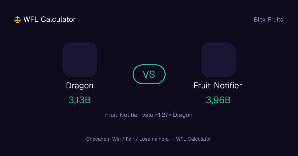 Dragon vs Fruit Notifier — Qual vale mais no Blox Fruits? (Veredito de ...